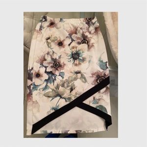 Flower Pencil Skirt